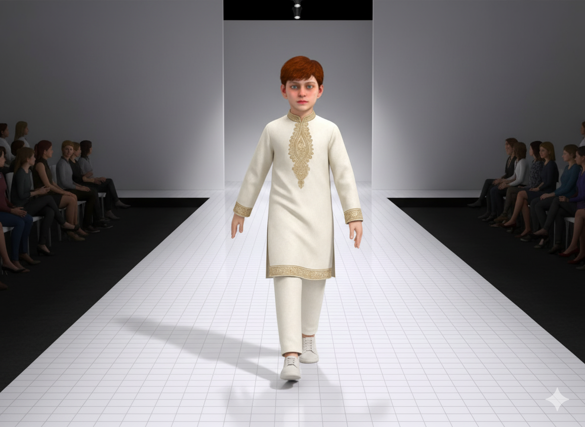 Kurta Walk Animation